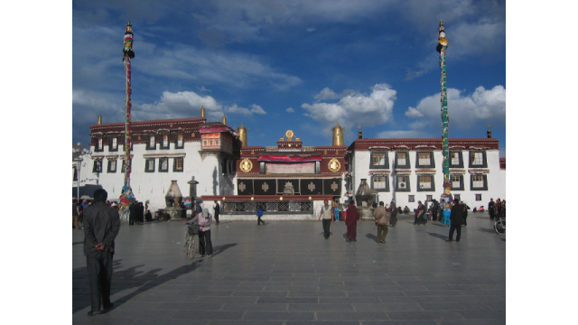 Jokhang Temple in Tibet