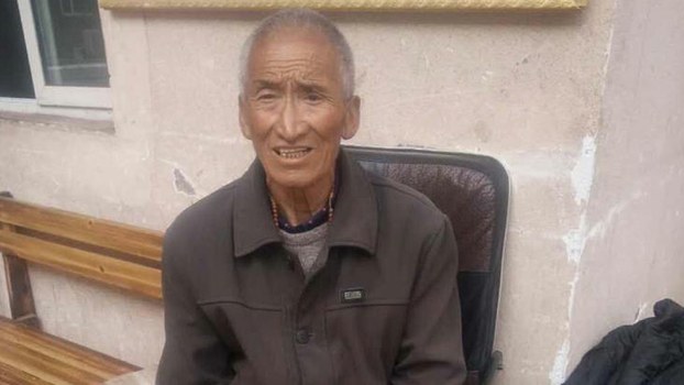 Jampa Dorje, 75, who with his son was taken into custody by Chinese police on or around Dec. 30, 2019, in Chamdo (in Chinese, Changdu) prefecture’s Dzogang (Zuogong) county