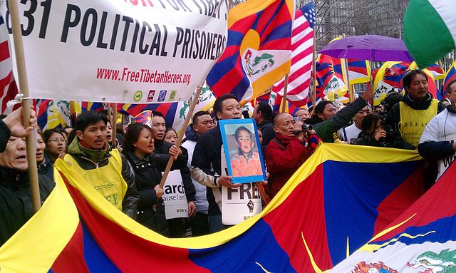 Tibetans and Supporters at the UN