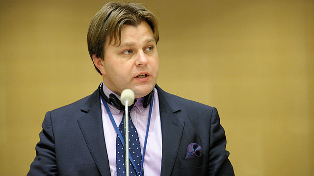 Lithuanian MP Mantas Adomėnas