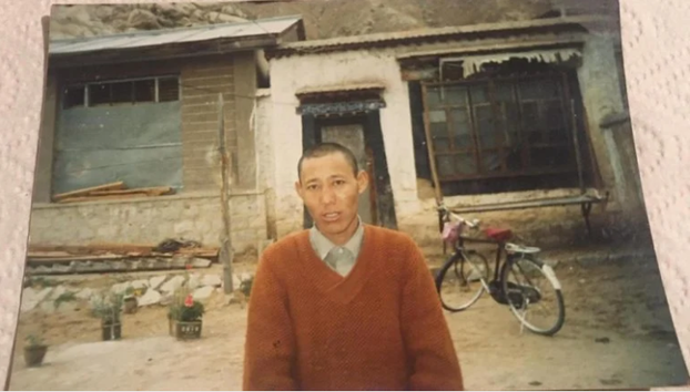 Former Tibetan political prisoner Samdrub is shown in an undated photo. 
