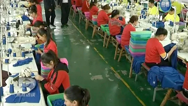 Xinjiang factories employ even minors.