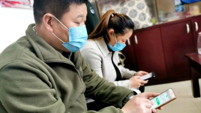 Sub-district officials in Jiande city in the eastern province of Zhejiang are using the “Xi Study Strong Nation” app amid the coronavirus outbreak.